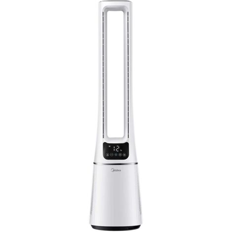 Midea Turmventilator und Luftreiniger MFP-120 WH, HEPA H13 Filter, 10 Stufen
