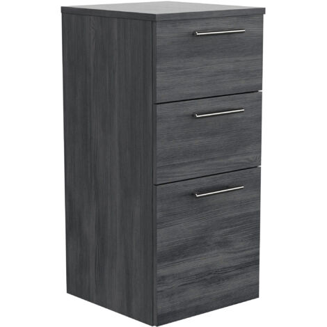 Midischrank 75cm Graphit
