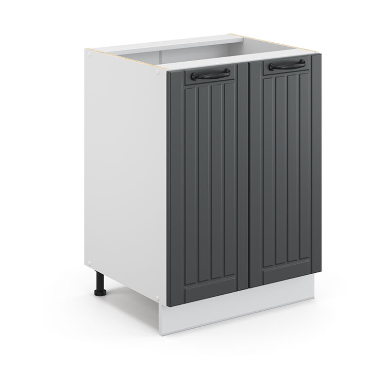 Vicco - Midischrank Fame-line, Anthrazit, 60 X 81.6 Cm Ohne Arbeitsplatte