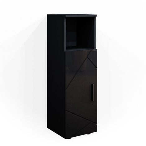 Midischrank Irma, Anthrazit, 30 x 95 cm, Vicco