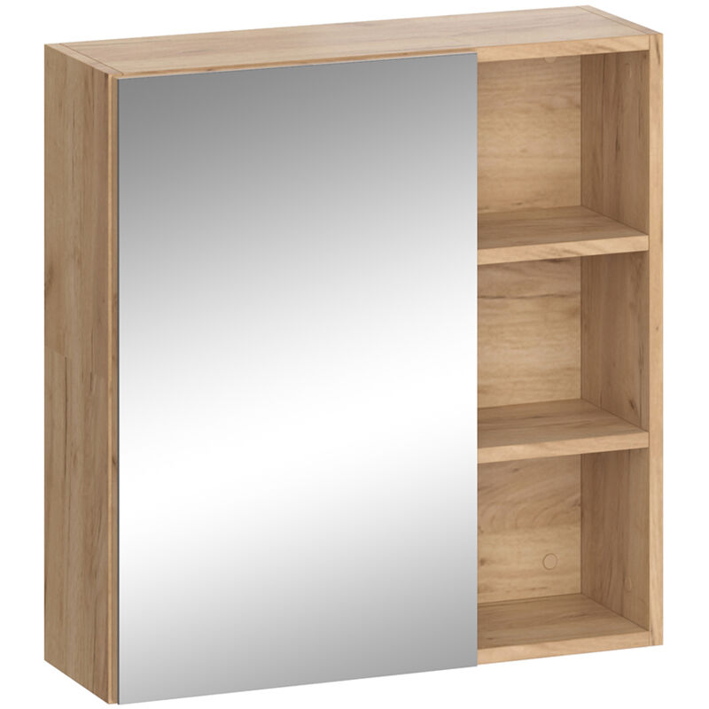 Badspiegelschrank Senyo, Anthrazit, 62 X 64 Cm, Vicco
