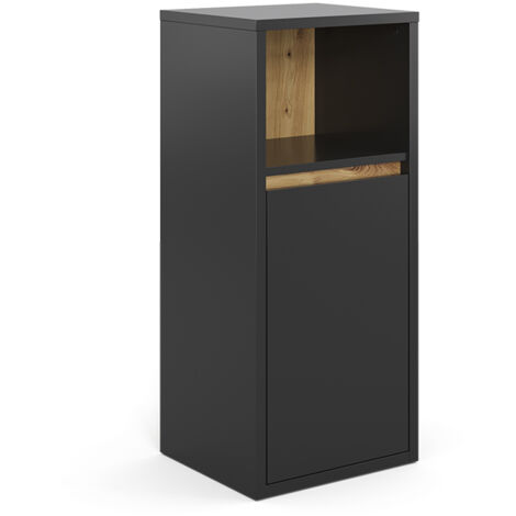 Midischrank Viola, Anthrazit, 38 x 80 cm, Vicco