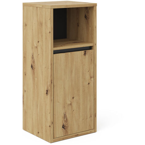 Midischrank Viola, Artisan-Eiche, 38 x 80 cm, Vicco
