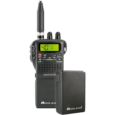 Midland Alan 42 DS Power Bundle C1267.S1 CB-Handfunkgerät