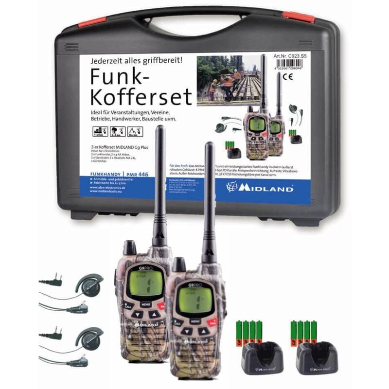 Midland - G9 Pro C923.S5 Emetteur-récepteur pmr A318142