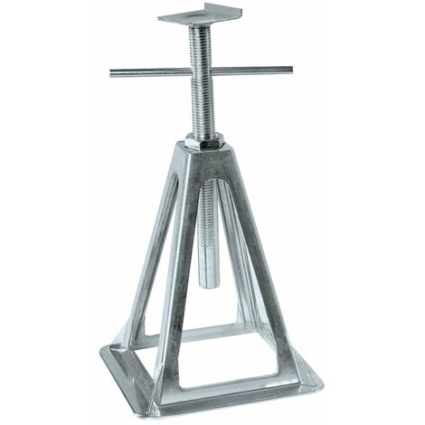 Midland – Chandelles de stabilisation aluminium pour camping-car – Charge max 1000 kg – Réglage de 29 à 44 cm – Lot de 2 unités empilables