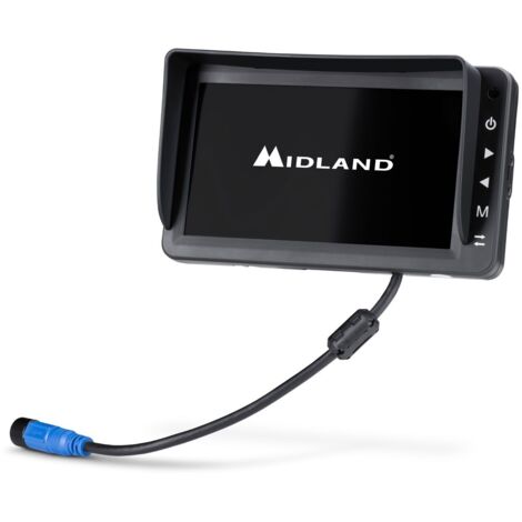 Midland Dash cam e monitor Midland C1617 TRUCK GUARDIAN Wired Black Black