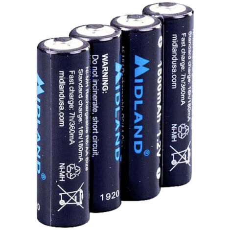Midland  Funkgeräte-Akku 1.2 V 1800 mAh
