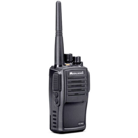 MIDLAND G15 Pro Walkie-Talkie – mit Akku, Ladegerät und Gürtelclip – C1127.03