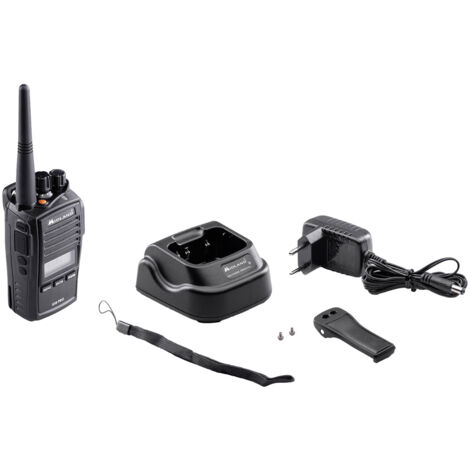 MIDLAND G18 Pro Walkie-Talkie – mit Akku, Ladegerät und Gürtelclip – C1145.02