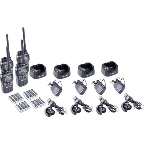 Midland G9 Pro 4er Kofferset C1385.05 PMR-Funkgerät