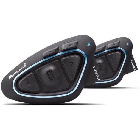 MIDLAND Interfono Doppio Da Casco Per Moto Bluetooth Btx2 Pro S