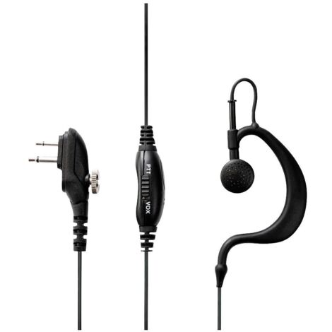 Midland MA-27M Casque Avec fil Crochets auriculaires Noir