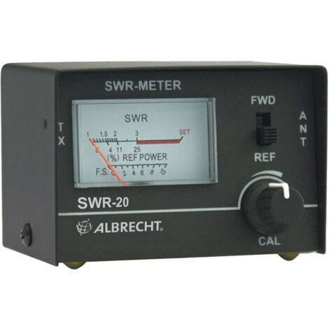 Midland – Mesureur d'ondes SWR 20 – Sonomètre pour réglage d'antenne sans fil – Adaptation rapide – 4410