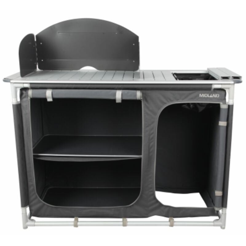 Meuble de Cuisine Classique Véga Bac Vaisselle Rangements Camping Car - Midland