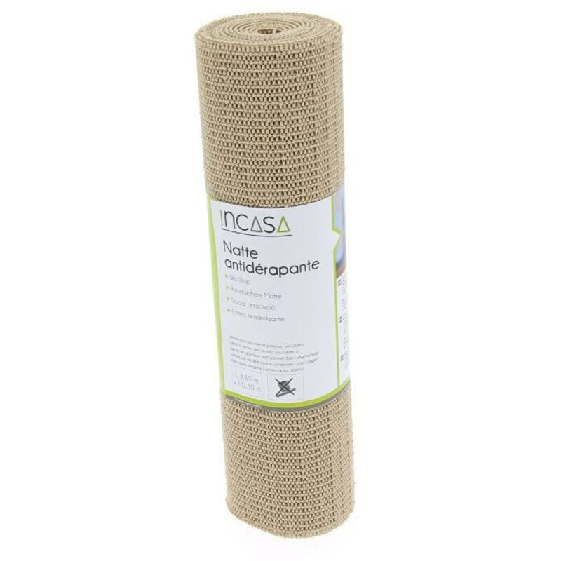 Natte Antidérapante Beige - Incasa