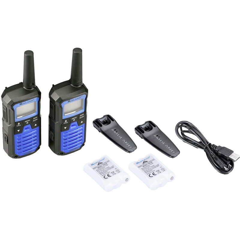 Midland - XT50 Pro Paar Blau C1464 Talkie-walkie lpd/pmr jeu de 2 R684392