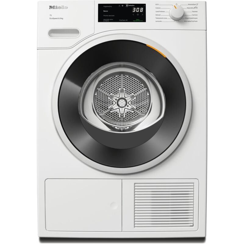 Miele TWD640WP. Posizionamento dell'apparecchio: Libera installazione, Tipo di carica: Caricamento frontale, Sistema di asciugatura: Pompa di calore.