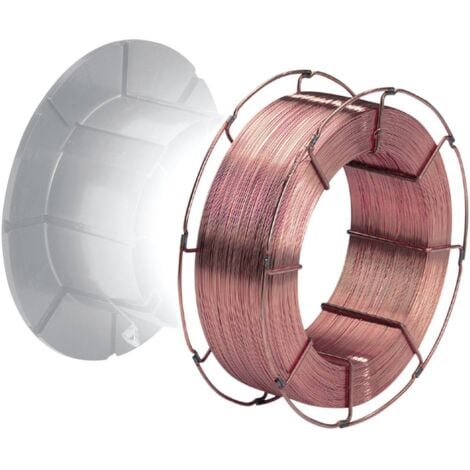 Bobina di filo pieno per acciai al carbonio Lafili LA//S6N 0,8 mm 16 Kg