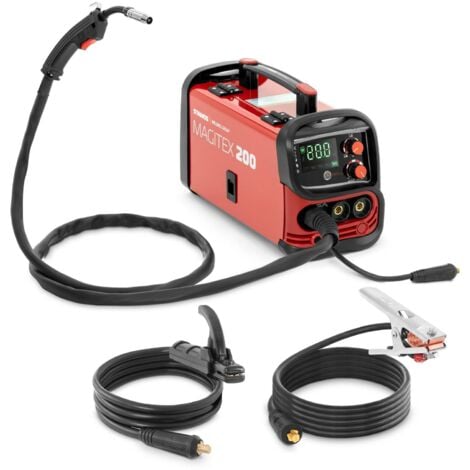 STAMOS GERMANY MIG/MAG Welder - 200 A - 30 % duty cycle - TIG Liftarc - manual - flux MAG