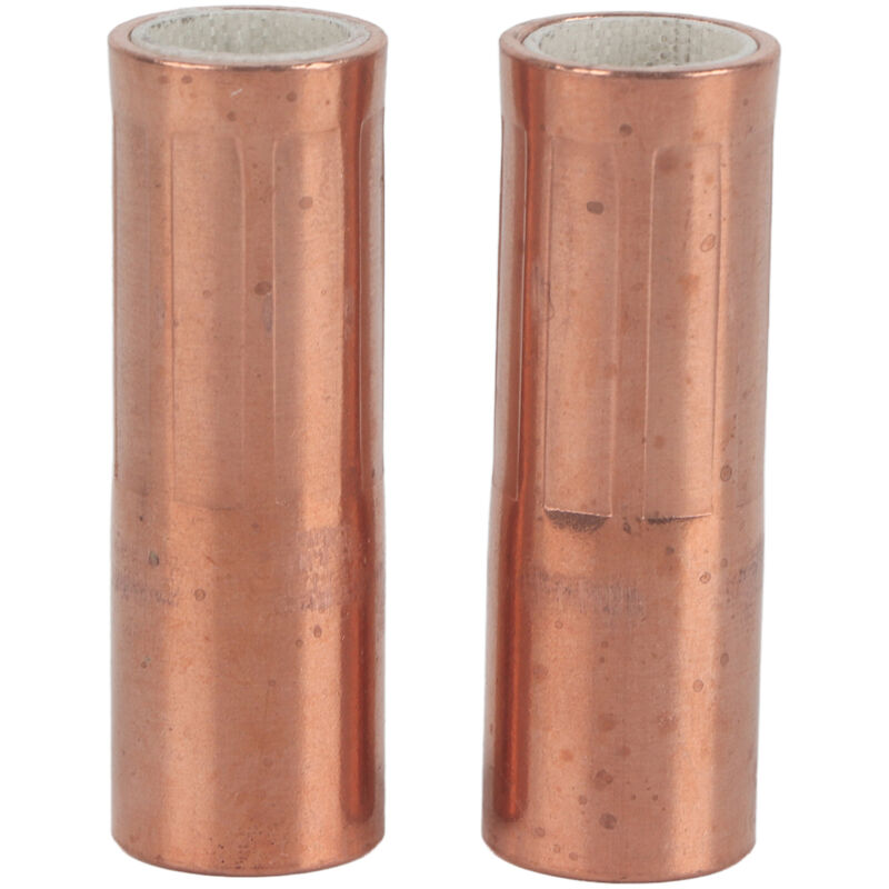 Image of MIG-Schweißpistolendüse 21 62 5/8 Zoll 100L Kupferrot 2 Stück für Tweco Mini 1.