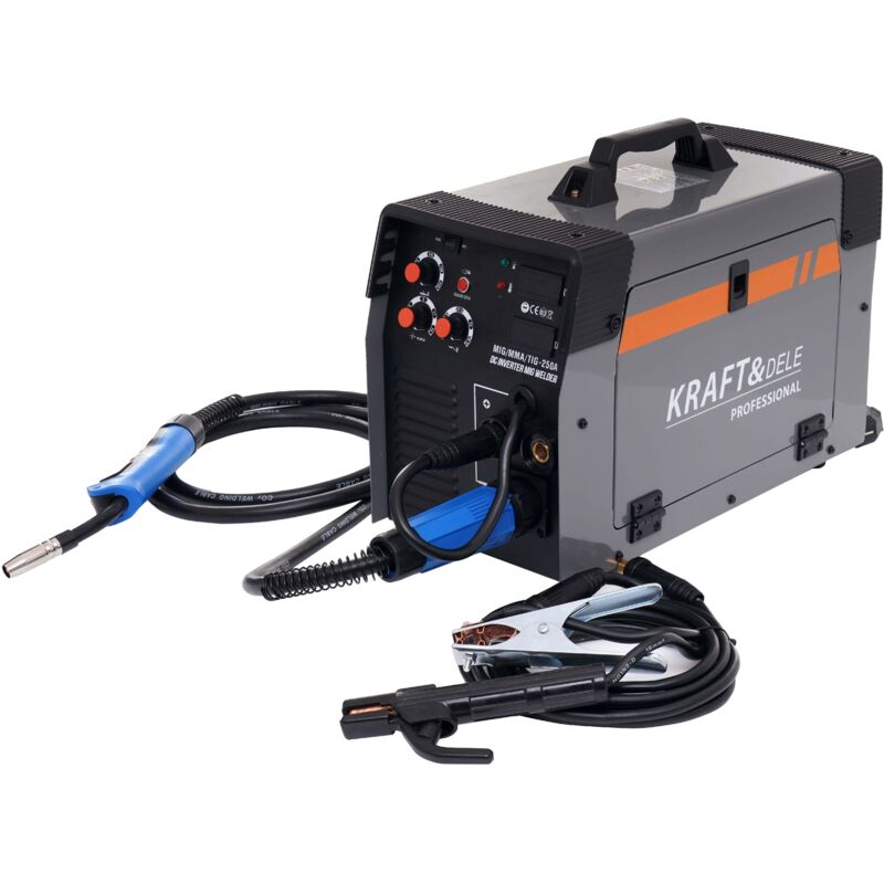 Image of Vielseitiges Schweißgerät MIG MAG MMA TIG 250 A KD1884 Professionell