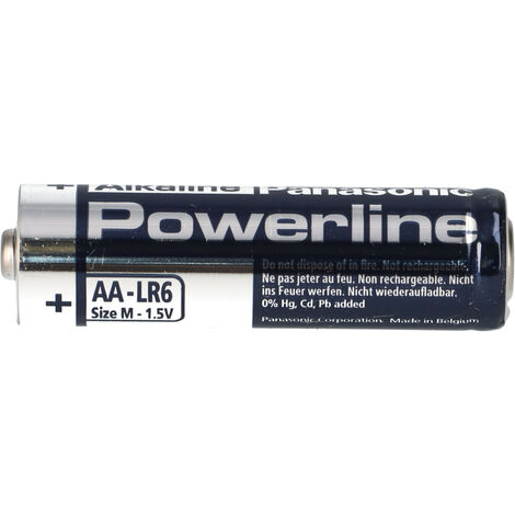 MIGNON AA LR6 MN1500 Batterie PANASONIC POWERLINE INDUSTRIAL 3133mAh