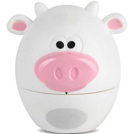 Mignon Dessin animé Minuteur de Cuisine mécanique 55 Minutes Cuisson Supplieslovely Student Devoirs Plastique Minuteur Purple Bear