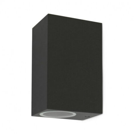 MIIDEX APPLIQUE EXTÉRIEURE ALTESSE BIDIRECTIONNELLE RECTANGULAIRE IP44 230V GU10 ANTHRACITE - 70031