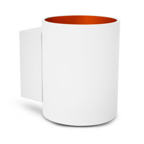 MIIDEX APPLIQUE INTÉRIEUR CYLINDRIQUE HOYA 230V G9 BLANC ET DORÉ - 70039