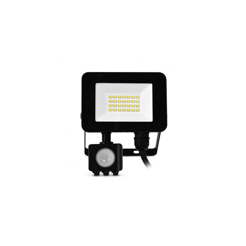 Miidex Projecteur extErieur LED avec dEtecteur 20W 6000K IP65 Noir Miidex Projecteur extErieur LED avec dEtecteur 20W 6000K IP65 Noir