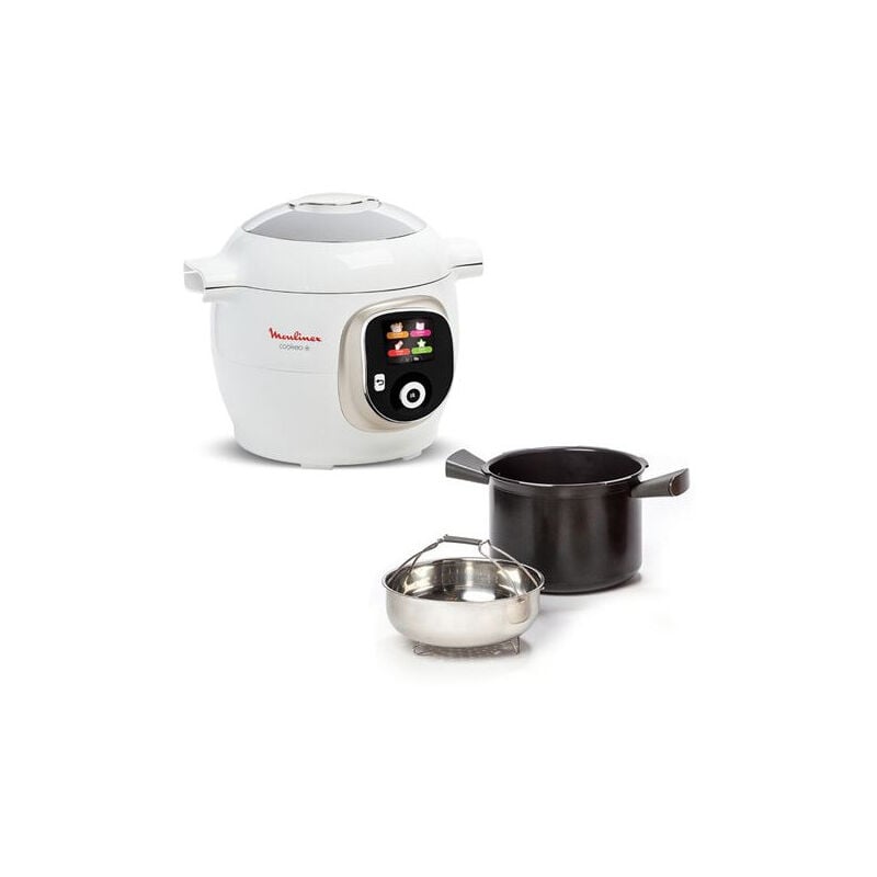 Moulinex - Mijoteur Cookeo+ CE85BA10 1600 w Blanc