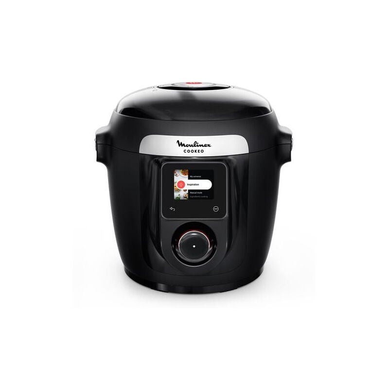 Mijoteur Moulinex Multicuiseur intelligent haute pression Cookeo CE952810 1600 W Noir