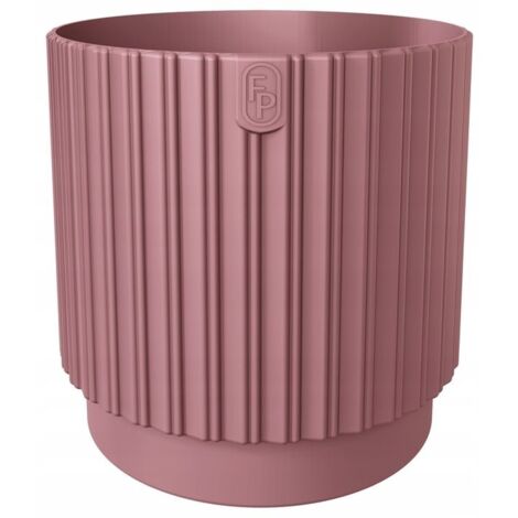 Mika Cyli Petit Eco Vaso da fiori riciclato 18 lilla rosa FORM-PLASTIC