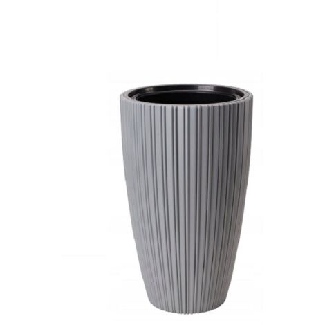 Mika Slim 40 Platinum Flowerpot FORM-PLASTIC