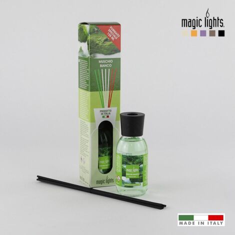Mikado Musk White Aroma Diffuser 125ml Magic Lights