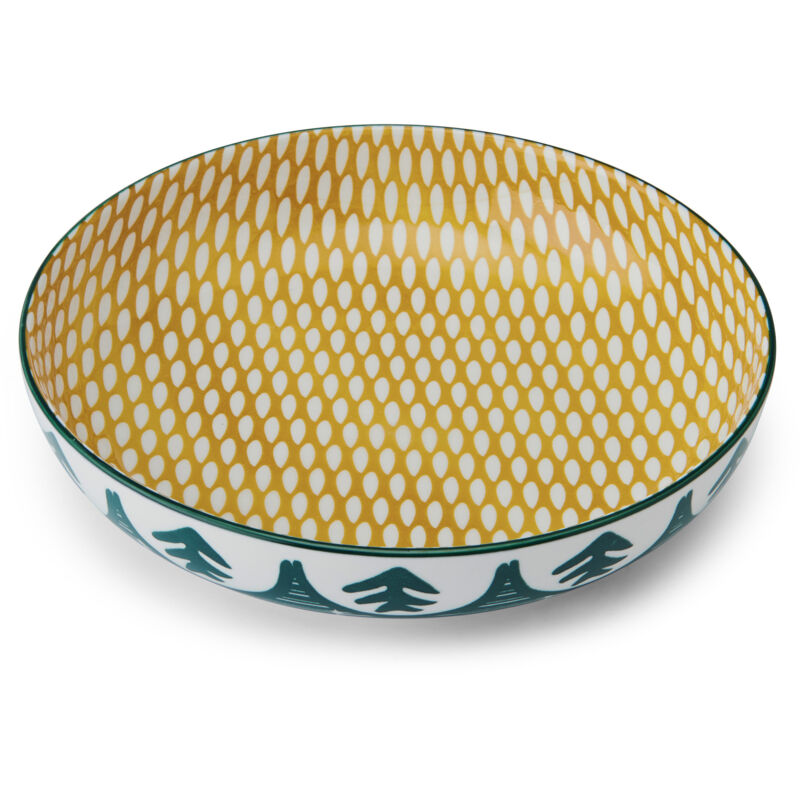 Mikasa Green Leaf 21cm Coupe Bowl