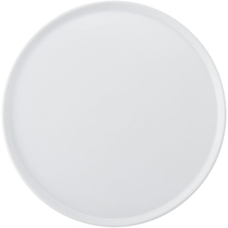 Mikasa Chalk Bandeja de porcelana para pizza, 32 x 2 cm, en caja
