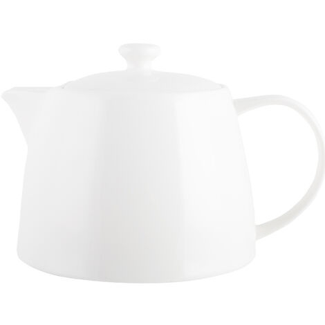 MIKASA Ciara Fluted Teapot PPPP, Bianco, 11,500 x 18,000 x 17,500 cm