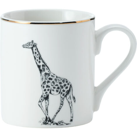 Mikasa Tasse en porcelaine avec visage droit of girafe, 280 ml