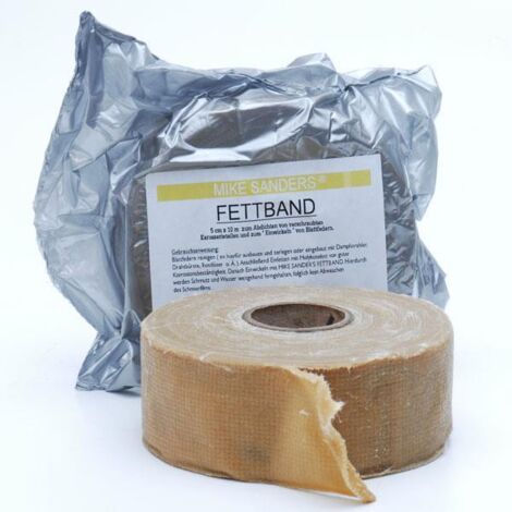 Mike Sanders Fettband 5cm x 10m
