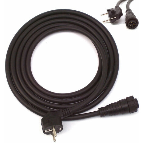 APEX Mikro Wechselrichter Anschlusskabel 3m Balkonkraftwerk M25 Schuko Solar 15514