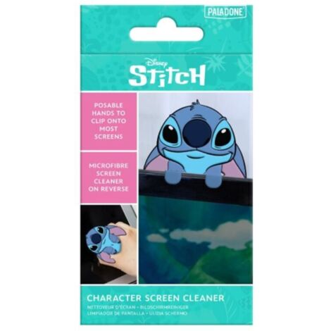 Mikrofaser-Bildschirmreiniger stitch mit Clip zum Befestigen am Bildschirm