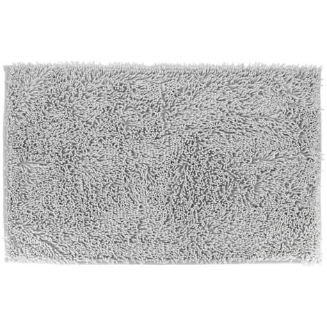 Mikrofaserteppich kleine raupe 50x80 cm - hellgrau - Tendance
