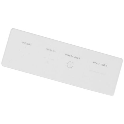 Mikrometer-Kalibrierobjektträger für Mikroskope, Objektivkalibrierung, 0,01 mm Teilung