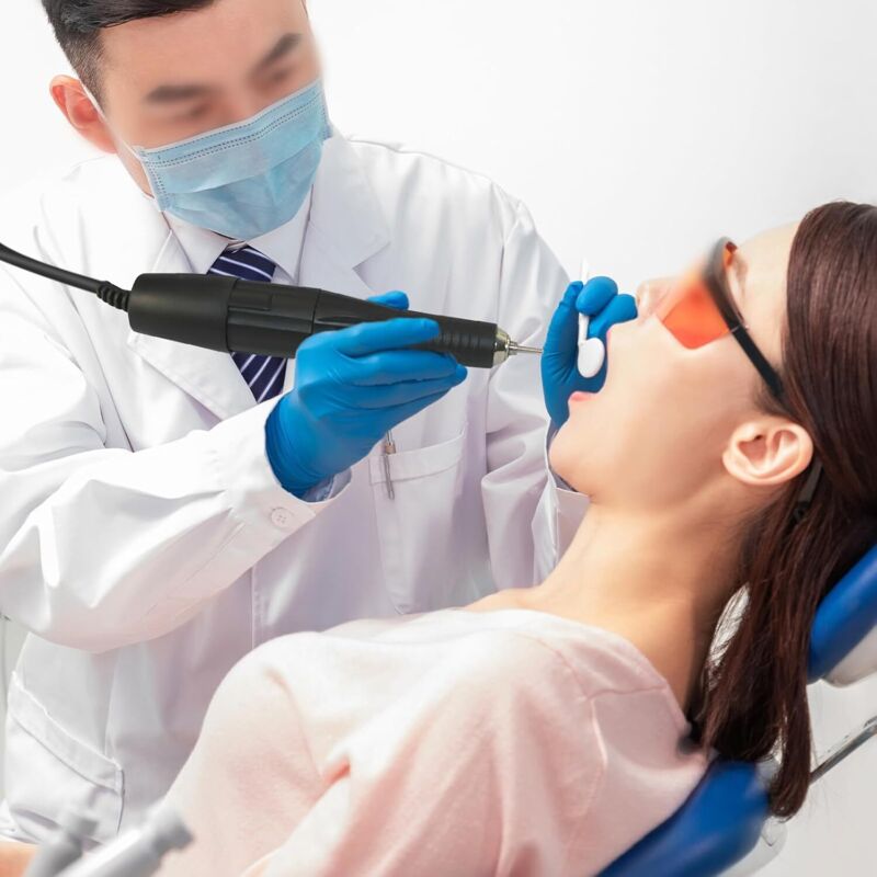 Image of Mikromotor-Handstück 35000rpm Mikromotorgriff für Polierer Schmucklabor Polieren