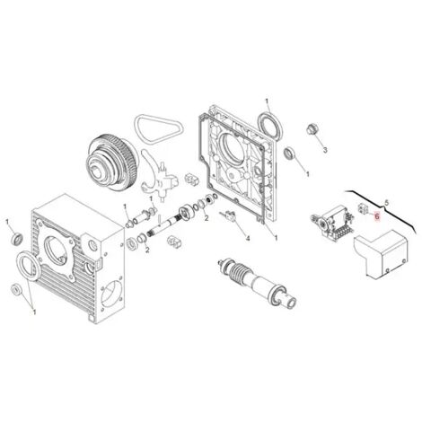 Mikroschalter Saia-Burgess V4Ncsk1C2 Ersatz FAAC GENIUS 7580365