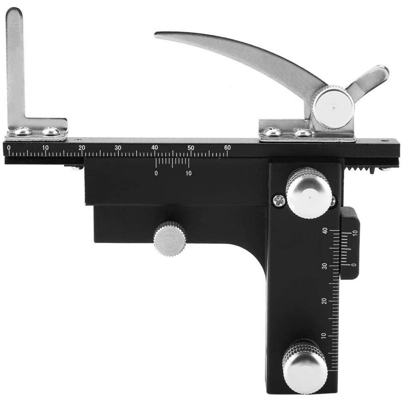Image of Mikroskop-Messschieber und mechanische Skala für hochpräzises XY-Mikroskop, beweglicher Nonius