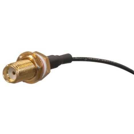 Mikrotik ACSMAUFL coaxial SMA cable Black