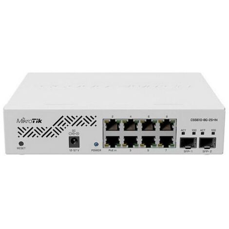Mikrotik CSS610-8G-2S+IN 8xGbE 2x10Gb SFP+